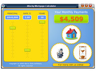 Wacky Mortgage Calculator screenshot